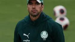 Abel em ação na Academia de Futebol. O comandante do Palestra voltou a ser pedido na Seleção Brasileira - (Foto: Cesar Greco/Palmeiras/by Canon)