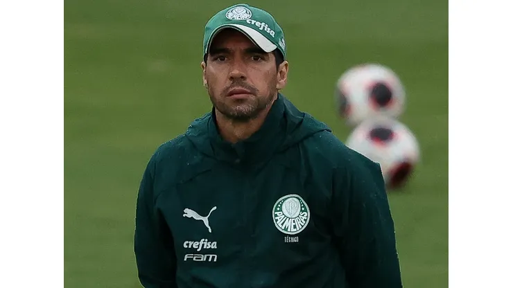 Abel em ação na Academia de Futebol. O comandante do Palestra voltou a ser pedido na Seleção Brasileira - (Foto: Cesar Greco/Palmeiras/by Canon)