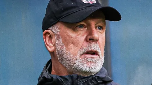 Mano Menezes, treinador do Corinthians, em ação pela Série A - Foto: Maxi Franzoi/AGIF