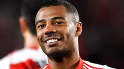 De la Cruz em partida no Campeonato Argentino - Foto: Marcelo Endelli/Getty Images - De la Cruz em partida pelo River Plate pelo Campeonato Argentino