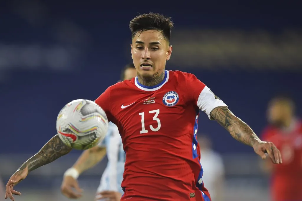 Foto: Thiago Ribeiro/AGIF – Pulgar jogou 166 minutos com o Chile na Data FIFA