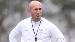 Diogo Linhares e comissão técnica do Corinthians - Foto: Rodrigo Coca/Agência Corinthians