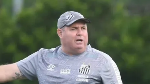 Marcelo Fernandes treinando o Santos - Foto: Ivan Storti/SantosFC