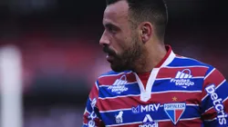 Moises jogador do Fortaleza durante partida contra o Sao Paulo no estadio Morumbi pelo campeonato Brasileiro A 2022. Foto: Ettore Chiereguini/AGIF
