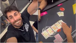 Cara de Sapato acertou uma mão improvável no poker
