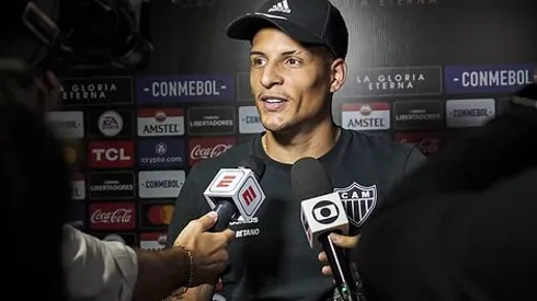 Arana manda forte recado a torcedores. Foto: Foto: Pedro Souza / Atlético