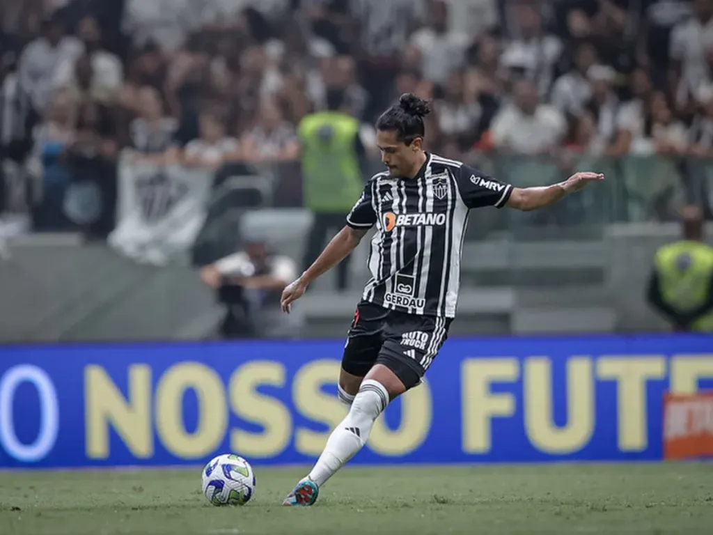 Foto: Pedro Souza/Atlético – Maurício Lemos em ação pelo Atlético-MG