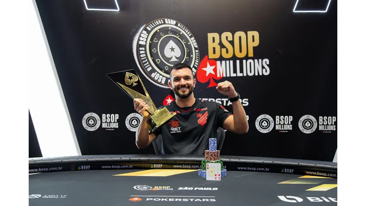 Lucas Rigos foi campeão do Main Event LAPT