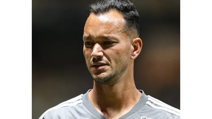 Rever jogador do Atletico-MG durante partida contra o Botafogo no estadio Arena MRV pelo campeonato Brasileiro A 2023. Gilson Lobo/AGIF