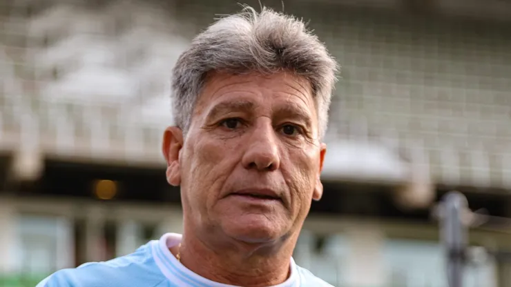 Renato Gaúcho técnico do Grêmio durante partida pelo Campeonato Brasileiro. Foto: Gilson Lobo/AGIF