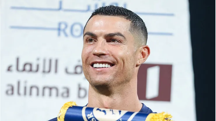 Cristiano Ronaldo na Arábia Saudita. Foto: Yasser Bakhsh/Getty Images