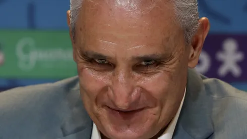 Tite chegou, chegando no Fla Foto: Buda Mendes/Getty Images