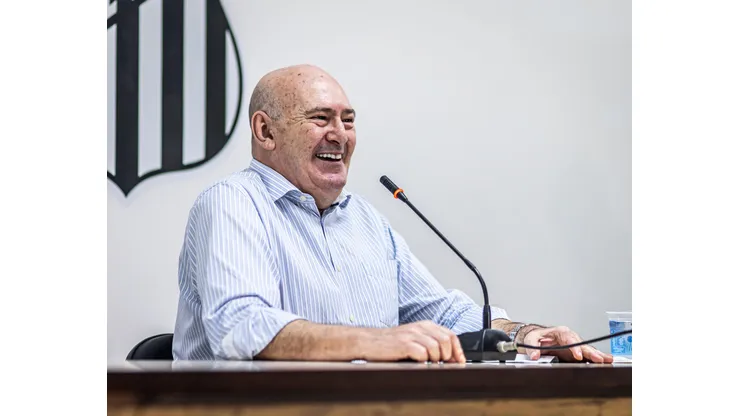 Andrés Rueda, presidente do Santos: Foto: Flick oficial do Santos
