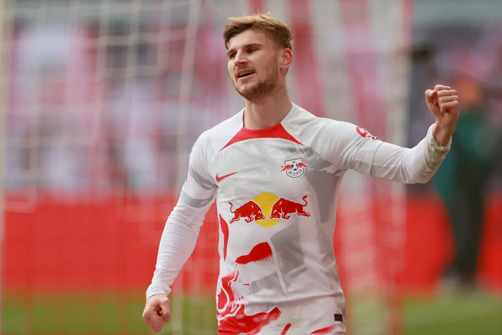 Timo Werner do RB Leipzig, está no radar do Real Madrid (Photo by Martin Rose/Getty Images)