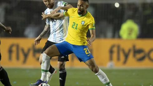Argentina x Brasil em San Juan pelas Eliminatórias da Copa. Lucas Figueiredo/CBF