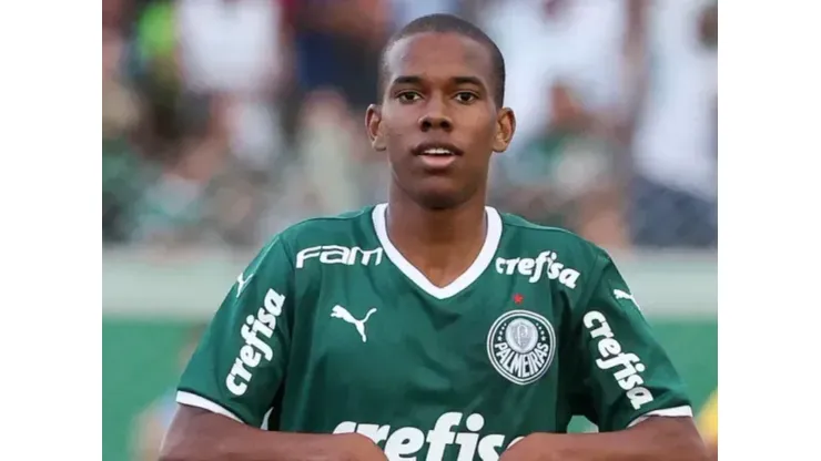 Estêvão atuando pelo Palmeiras - Foto: Fabio Menotti/ Palmeiras
