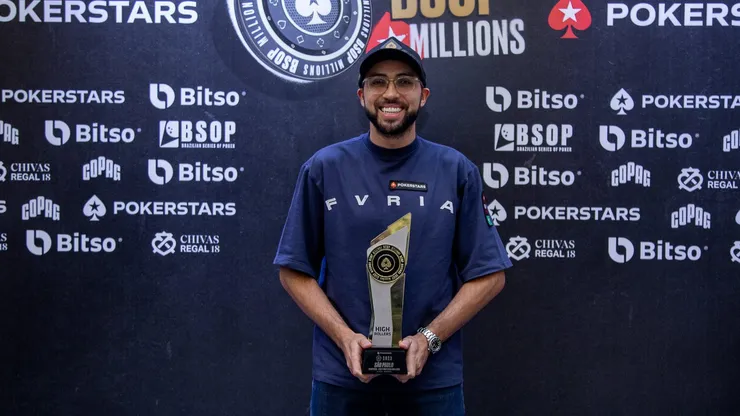 Rafael Moraes faz uma sequência absurda de resultados no BSOP Millions
