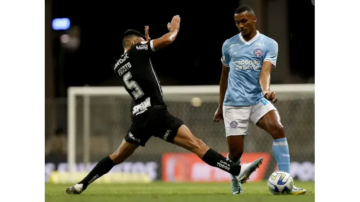Foto: Felipe Oliveira / EC Bahia - Partida entre Corinthians e Bahia