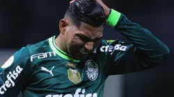 Rony, atacante do Palmeiras, em ação pelo Brasileirão no clássico contra o São Paulo - Foto: Ettore Chiereguini/AGIF