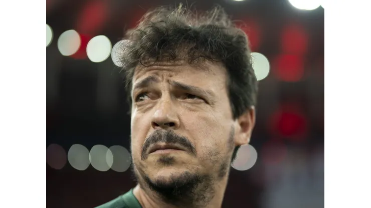 Fernando Diniz, treinador da Seleção Brasileira e do Fluminense, em ação pelo Brasileirão - Foto: Jorge Rodrigues/AGIF
