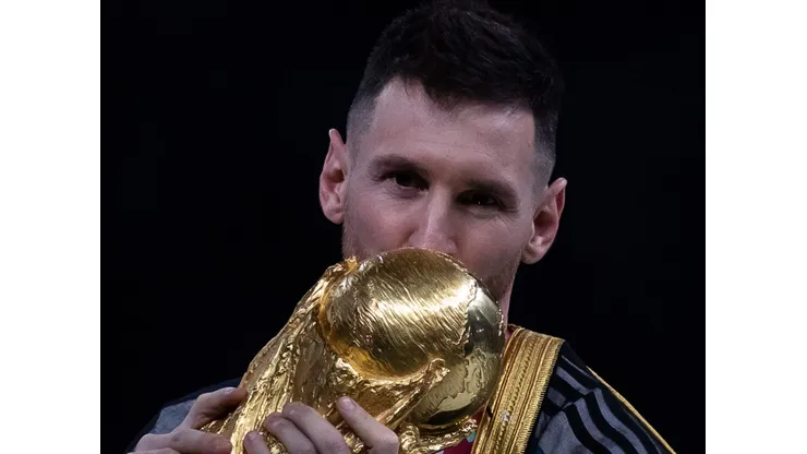 Catar - Doha - 18/12/2022 - COPA DO MUNDO 2022 FINAL, ARGENTINA X FRANCA - Messi Lionel Messi, comemorando a Copa do Mundo de 2022 - Foto: Pedro Martins/AGIF