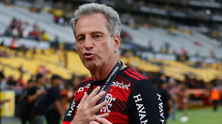 Rodolfo Landim, presidente do Flamengo - Foto: Gilvan de Souza/CR Flamengo