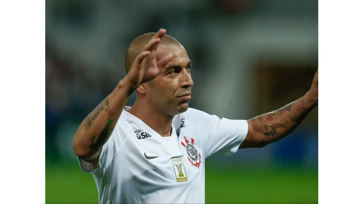 Emerson Sheik, jogador do Corinthians, após partida contra o Chapecoense pelo Campeonato Brasileiro 2018 - Foto: Marcello Zambrana/AGIF