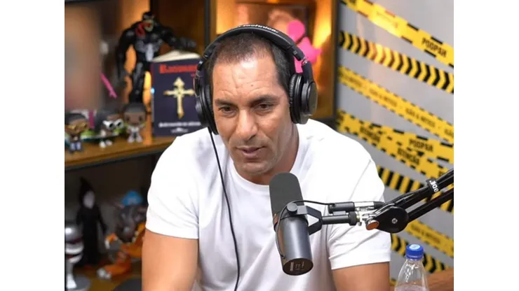 Edmundo revelou detalhes da folha salarial do Vasco. Reprodução/ Podpah