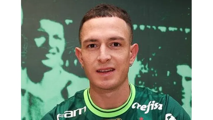 Palmeiras contrata o volante, Aníbal Moreno. Fabio Menotti/Palmeiras