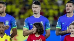 Martinelli (ao centro) vai jogar contra a Argentina pela primeira vez. Foto: Staff Images / CBF