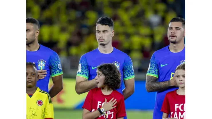 Martinelli (ao centro) vai jogar contra a Argentina pela primeira vez. Foto: Staff Images / CBF