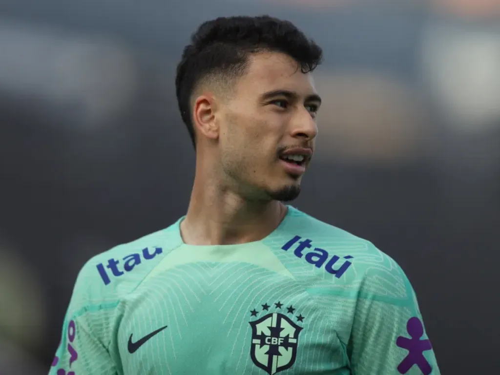 Foto: Vitor Silva/CBF – Gabriel Martinelli, atacante da Seleção Brasileira