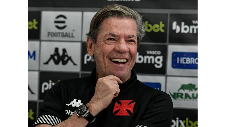 O presidente do Vasco, Jorge Salgado. Thiago Ribeiro/AGIF