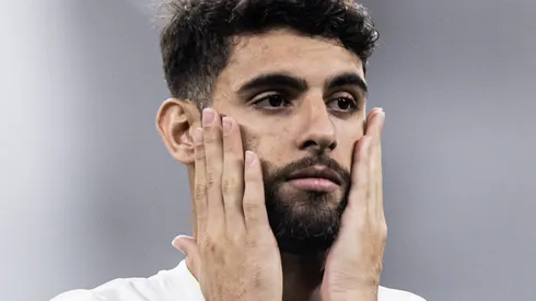 Foto: Abner Dourado/AGIF - Yuri Alberto em partida do Corinthians pela Copa Sul-Americana