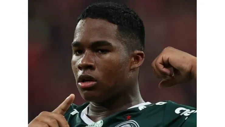 Endrick em ação pelo Palmeiras - Foto: Cesar Greco/Palmeiras
