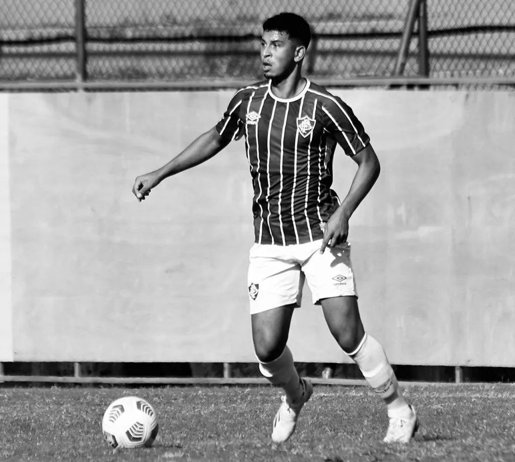 Jogador em atividade pelo Fluminense. Reprodução: Twitter / Fluminense