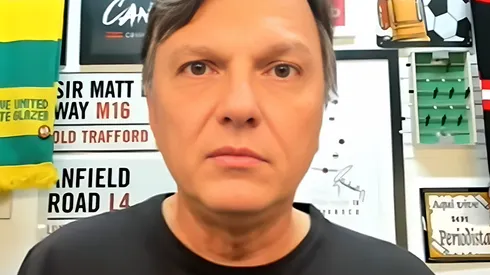 Foto: Reprodução/YouTube Mauro Cezar - Jornalista em comentário em seu canal no Youtube