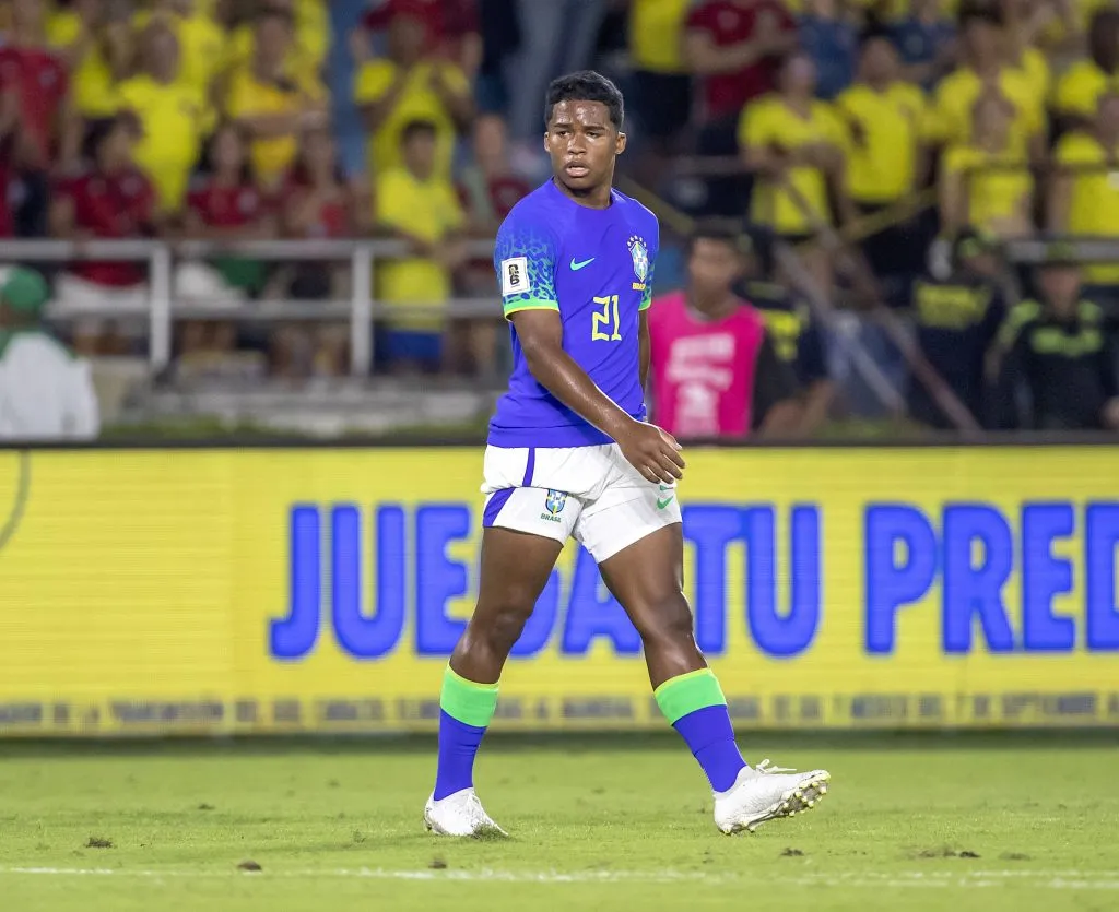 Endrick em sua estreia pela Seleção Brasileira - Fotos : Staff Images / CBF / Flickr CBF Oficial 