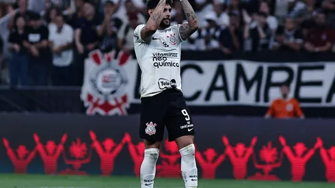 Yuri Alberto, jogador do Corinthians, durante partida contra o Atlético-MG pelo Campeonato Brasileiro - Foto: Fabio Giannelli/AGIF