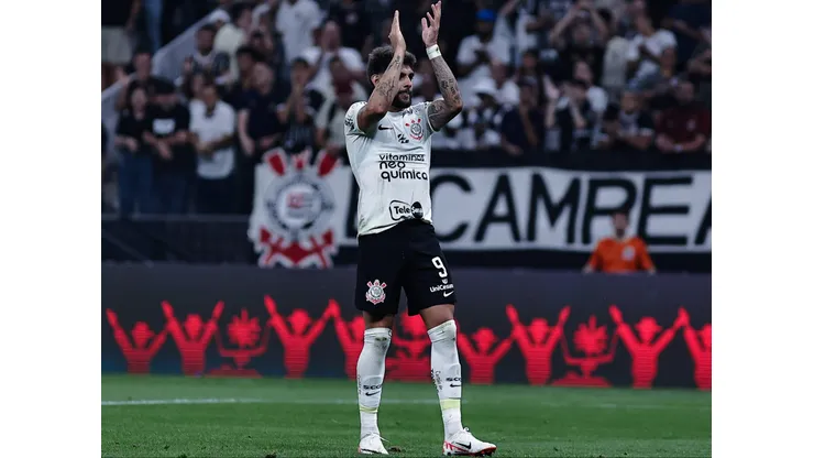 Yuri Alberto, jogador do Corinthians, durante partida contra o Atlético-MG pelo Campeonato Brasileiro - Foto: Fabio Giannelli/AGIF