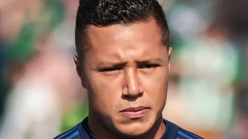 Marlon em ação contra o Coritiba. Foto: Robson Mafra/AGIF