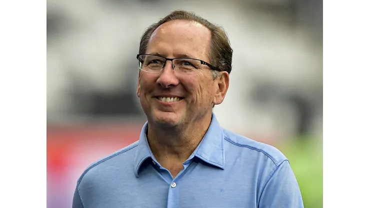 John Textor executivo da SAF do Botafogo antes da partida contra o Bahia no estadio Engenhao pelo campeonato Brasileiro A 2023. Jorge Rodrigues/AGIF