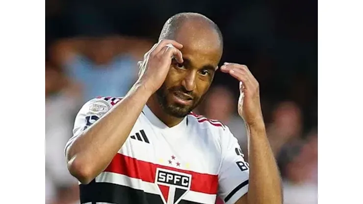 Lucas Moura em ação pelo São Paulo - Foto: Miguel, Miguel Schincariol/Getty Images