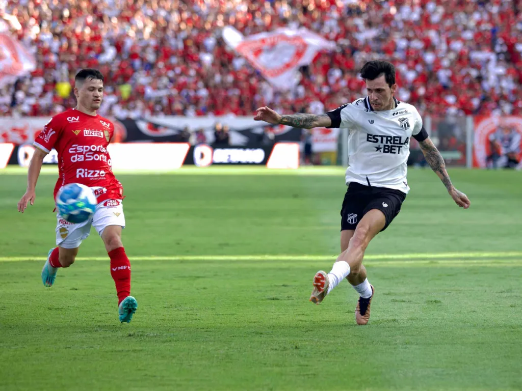 Foto: Israel Simonton/Ceará SC – Partida entre Vila Nova e Ceará