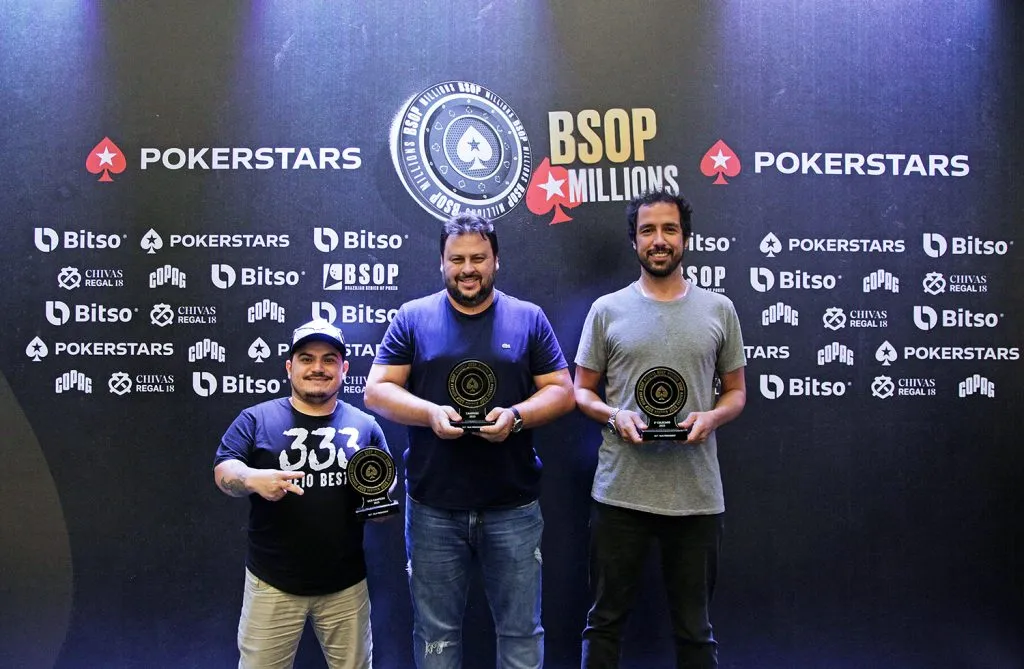 Pódio Freezeout (Foto: Divulgação/BSOP)