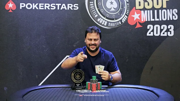 Leandro Andreazzi recebeu um ótimo prêmio no BSOP