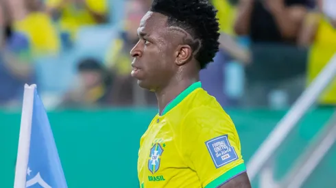 Vinicius Junior se lesionou na Seleção. Foto: Fernando Teramatsu/AGIF