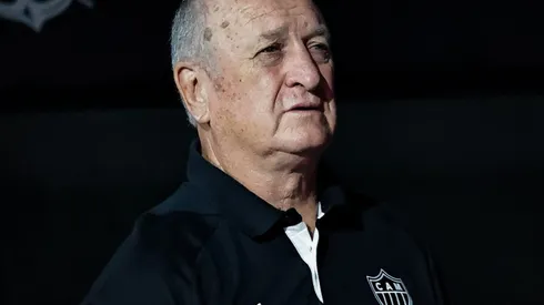 Luiz Felipe Scolari tecnico do Atletico-MG durante partida contra o Corinthians no estadio Arena Corinthians pelo campeonato Brasileiro A 2023. Fabio Giannelli/AGIF