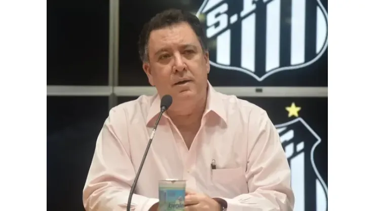 Candidato à presidência do Santos, Marcelo Teixeira. Foto: Ivan Storti / Santos FC