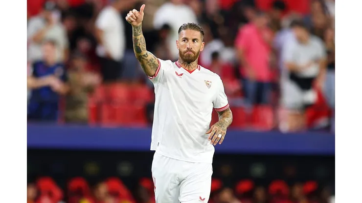 Sergio Ramos voltou ao Sevilha após 18 anos. (Photo by Fran Santiago/Getty Images)